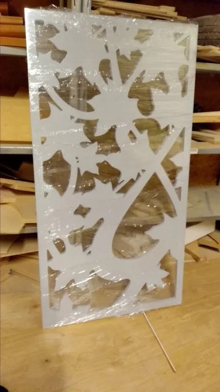 MDF frezavimas