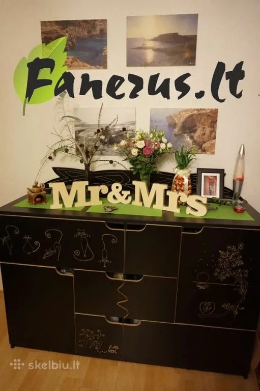 komoda iš faneros