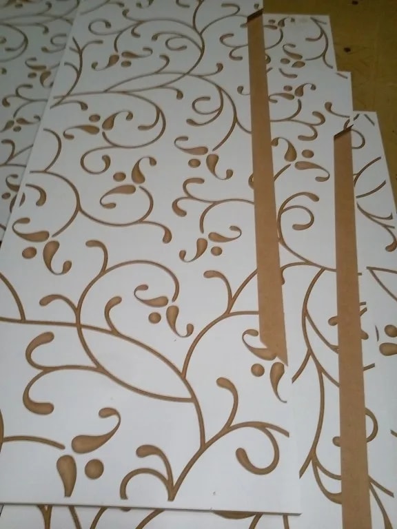 MDF graviravimas freza